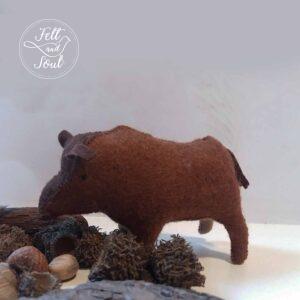 Felt and Soul gyapjúfilc vaddisznó